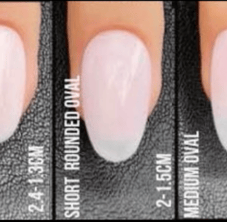 oval and round nails are the most versatile shapes, you can never go wrong with this