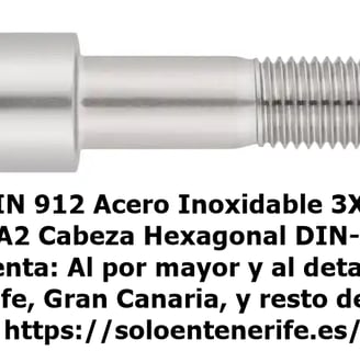 DIN 912 Tornillos Allen en Acero Inoxidable Tornilleria A2 DIN-912
