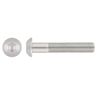 Tornillo DIN 7380 Inoxidable A2