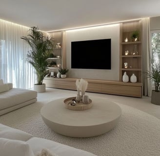 A living room space 