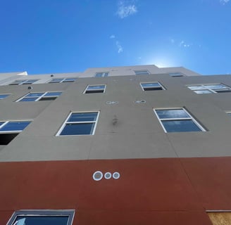 Pah Apartments from the ground