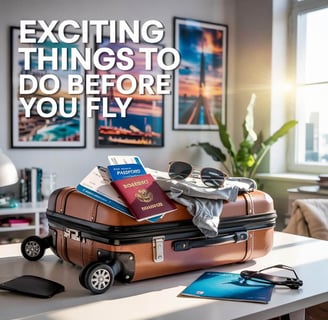 exciting things to do before fly
