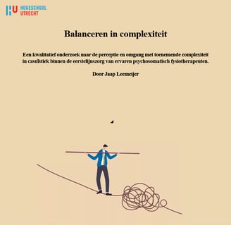 Masterthesis psychosomatische fysiotherapie