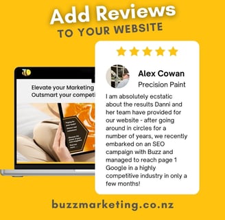 Add reviews to your website