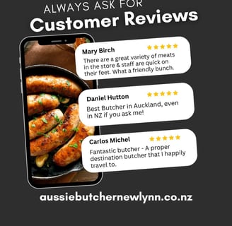 Ask for Customer reviews