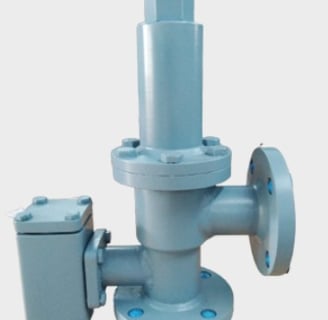 By retaining toxic vapours and avoiding atmospheric contamination