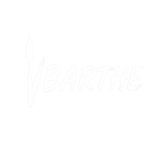 Logo Vbarthe galerie d’art en ligne, peinture à l’huile, couteau, Provence et art abstrait cubiste