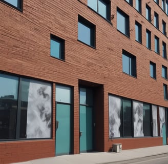 Hands are carefully sewing a piece of fabric, with one person holding a needle and thread while another adjusts delicate sheer material. The fabric beneath includes a mix of yellow and gold sequins, suggesting careful craftsmanship and attention to detail.