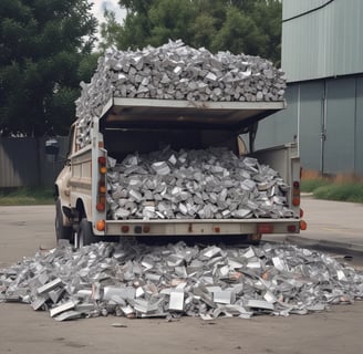 A dimly lit room contains a series of electric meters mounted in a row on a wall. Several motorcycles are parked alongside the wall in a somewhat cluttered space. A single light bulb provides illumination from the ceiling, casting shadows around the meters and vehicles. Cables are seen hanging from the meters, and a box lies on the ground, contributing to the disarray.