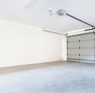 Évacuation d’un garage encombré. Résultat final