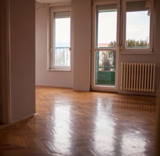 Appartement prêt à la remise des clés après débarras