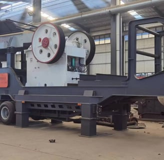 Mobile jaw crusher plant for sale