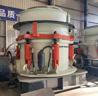 Multipe cylinder hydraulic cone crusher