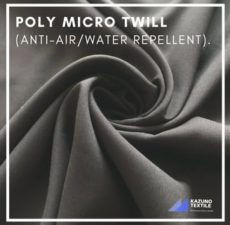 Poly Micro Twill