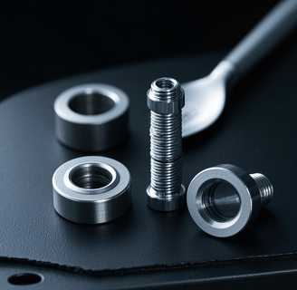surface finish for metal hardware