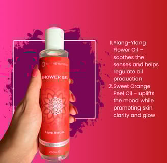 Maitreya Fields Holistic Romantic Reiki Shower Gel
