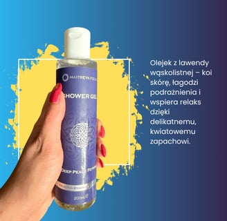 Holistyczny żel pod prysznic Deep Peace Potion + Maitreya Reiki