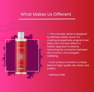 Maitreya Fields Holistic Romantic Reiki Shower Gel