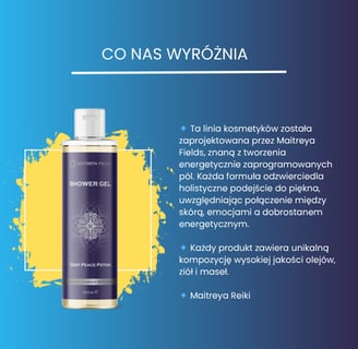 Holistyczny żel pod prysznic Deep Peace Potion + Maitreya Reiki