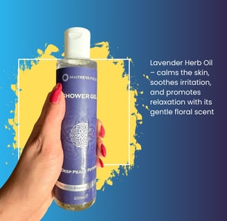 Deep Peace Potion Reiki-infused Shower Gel