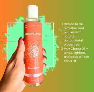 Bliss Burst Reiki-infused Shower Gel