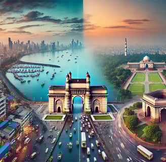 delhi and mumbai