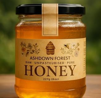 Jar of Ashdown Forest Honey