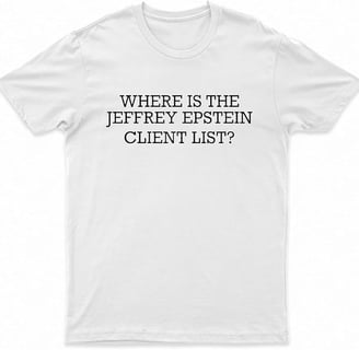 epstein list tshirt