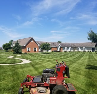 retirement community mowing