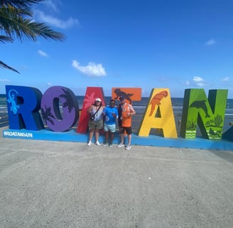 city tour and beach break Roatan