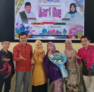 Rektor Unasman dan Jajarannya