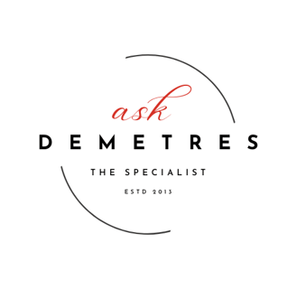 ask demetres "the specialist" logo