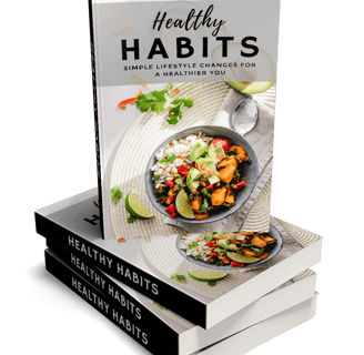 a book cover of a healthy eating habit