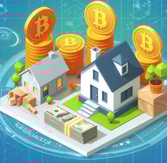Navega el futuro de la inversión inmobiliaria con criptomonedas
