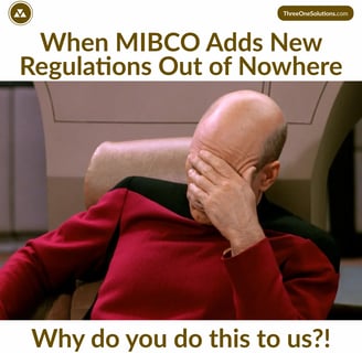 When MIBCO Adds New Regulations Out of Nowhere