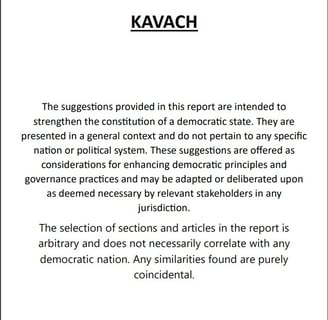 ImmrtlArts: Blog-KAWACH : A protective layer to Democratic Equality