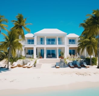 Palm Cay 4-bedroom villa beachfront in Nassau