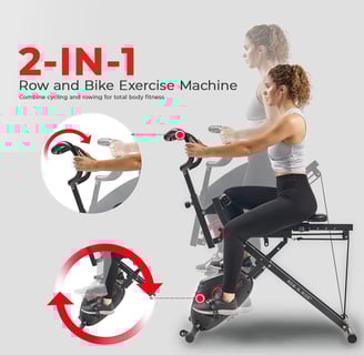 Row and Ride exercise machine