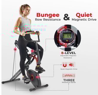 Row and Ride exercise machine