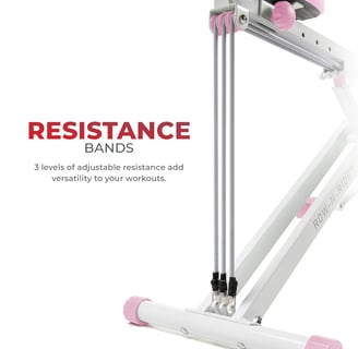Row and ride exercise machine