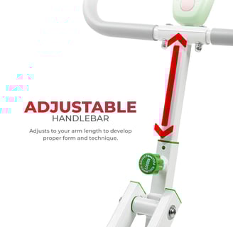 Row and ride exercise machine