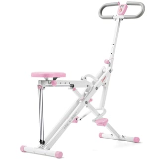 Row and ride exercise machine