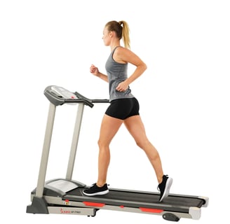running on treadmill
