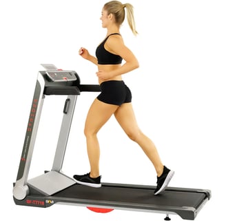 running on treadmill