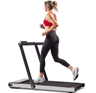 running on treadmill