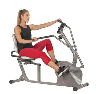 riding recumbent bike