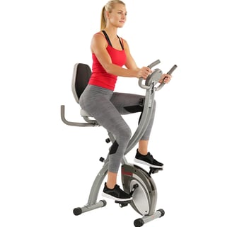riding recumbent bike