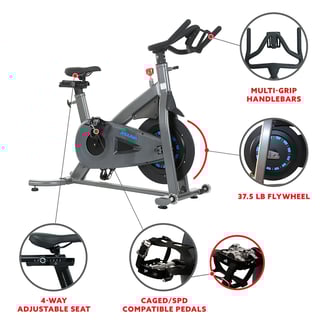 exercise bike dimensions