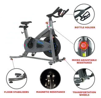 exercise bike features