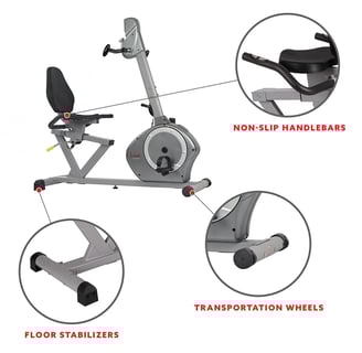 recumbent bike features